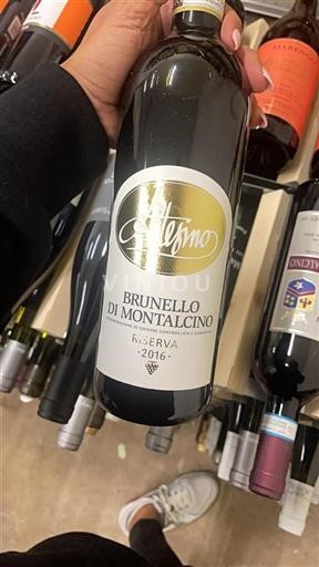 Toscane Brunello di Montalcino Altesino Riserva 2016