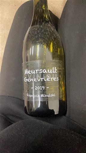 Borgoña Meursault Premier Cru François Mikulski Genevrières 2019