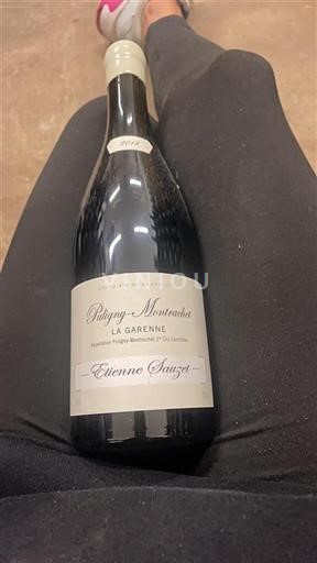 Burgundi Puligny-montrachet Premier Cru Etienne Sauzet La Garenne 2018