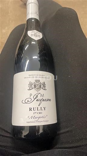 Bourgondië Rully Premier Cru P. M. Jacquesson Margotés 2020