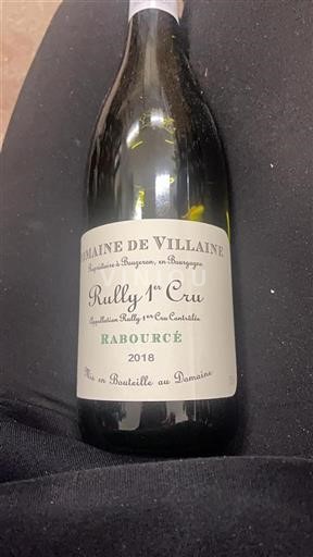 Bourgogne Ikke specificeret Premier Cru Domaine Villaine Rabourcé 2018
