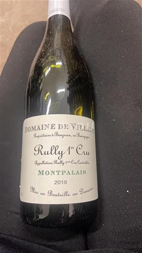 Bourgogne Ikke specificeret Premier Cru Domaine Villaine Montpalais 2018
