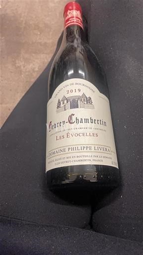 Bourgogne Gevrey-chambertin Domaine Philippe Livera Les Évocelles 2019