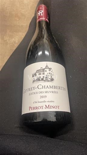 Bourgondië Gevrey-Chambertin Perrot-Minot Justice des Seuvrées 2019