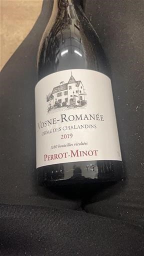 Vin Rouge sec Orme des Chalandins Perrot-Minot 2019 France Bourgogne Vosne-romanée