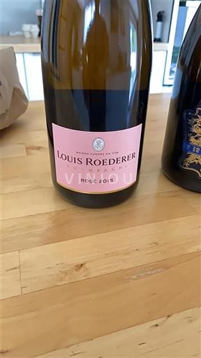 Champanhe Louis Roederer Rosé 2015