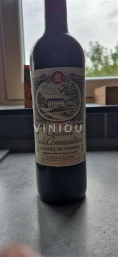 Bordeaux Lalande-de-pomerol Château La Commanderie 2018