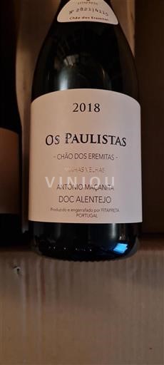 Portugalska Alentejo FitaPreta Os Paulistas Chão dos Eremitas Vinhas Velhas 2018