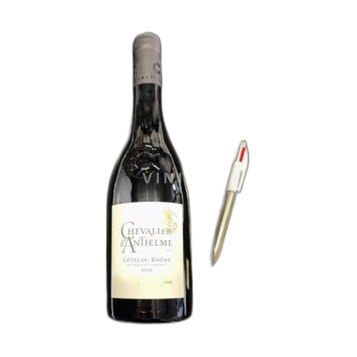 Rhônen laakso Côtes-du-rhône Chartreux Chevalier d'Anthelme 2022