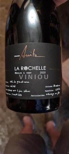 Beaujolais Moulin-à-vent Domaine Anita La Rochelle 2020