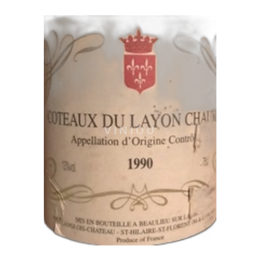 Údolí Loiry Coteaux-du-Layon Château Langlois 1er Cru Chaume 1990