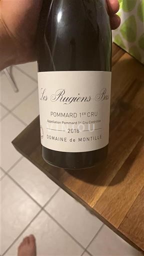 Bourgogne Pommard Premier Cru Domaine Montille Les Rugiens-Bas 2018