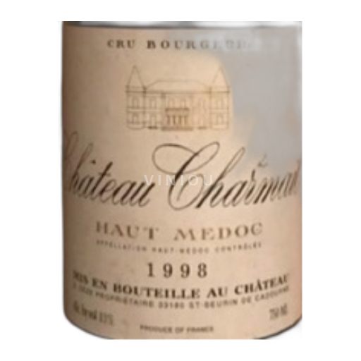 Bordeaux Haut-Médoc Château Charmail 1998