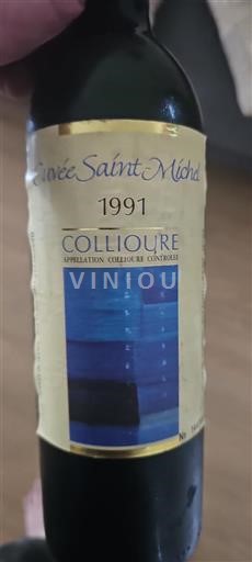 Roussillon Collioure Cuvée Saint-Michel 1991