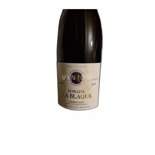Vallée du Rhône Pierrevert Domaine La Blaque Réserve 2018