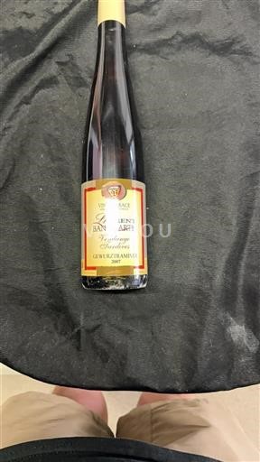 Alsazia Non specificato Vendanges Tardives Laurent Bannwarth Vendanges Tardives 2007