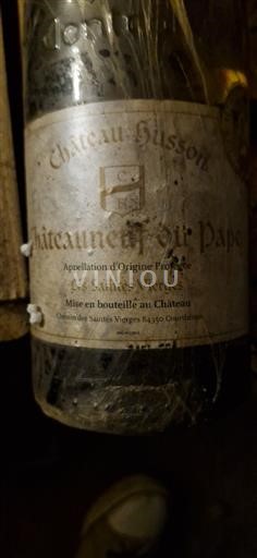 Rhônen laakso Châteauneuf-du-Pape Château Husson Les Saintes Vierges 2010