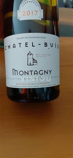 Burgundy Montagny Chatel-Buis 2017