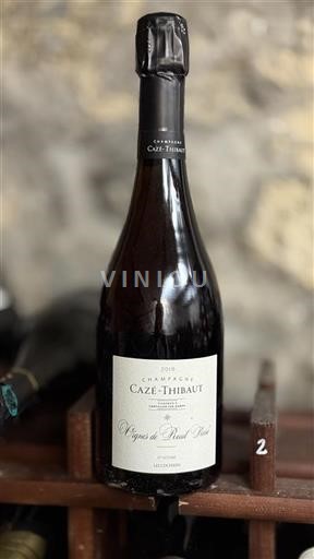 Champagne Šampanské Cazé-Thibaut Vignes de Rueil Rosé 2019