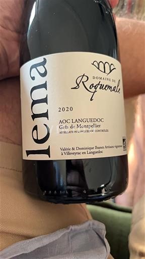 Linguadoca Grès di Montpellier Domaine Roquemale Lema 2020