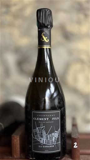 Vin Effervescent Blanc brut La Godarde Clément & Fils 2019 France Champagne