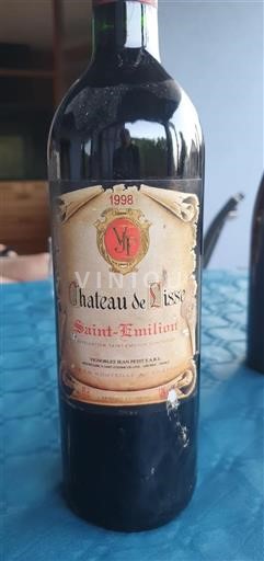 Bordeaux Saint-Émilion Château Lisse 1998