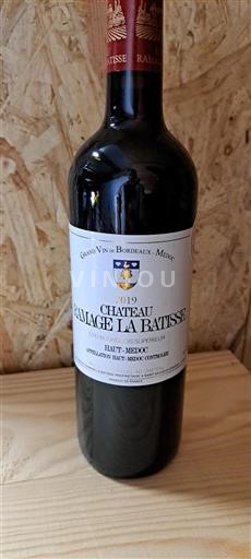 Bordeaux Haut-Médoc Cru Bourgeois Château Ramage La Batisse 2019