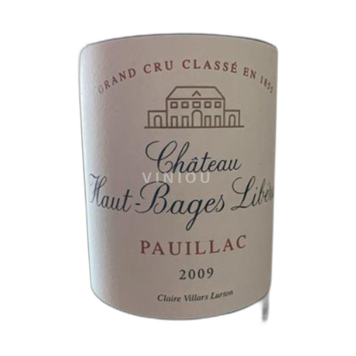 Bordeaux Pauillac Grand Cru Château Haut-Bages Libéral 2009