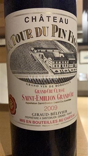 Bordeaux Saint-Émilion Grand Cru Grand Cru Château La Tour du Pin Figeac 2009