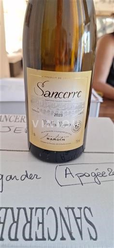 Loire Valley Sancerre Jean-Jacques Bardin Vieilles Vignes 2023
