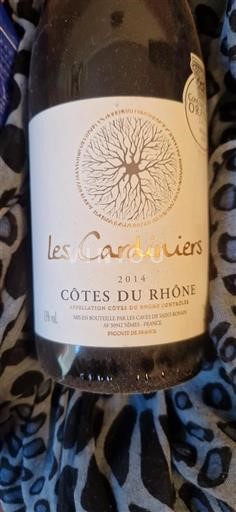 Rhône Valley Côtes du Rhône Les Cardiniers 2014