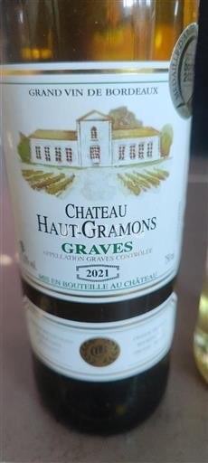 Bordeaux Graves Château Haut-Gramons 2021