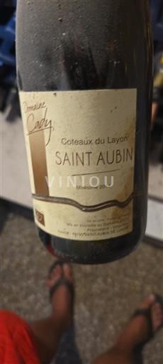 Vallée de la Loire Coteaux-du-layon Domaine Cady Saint Aubin 2014