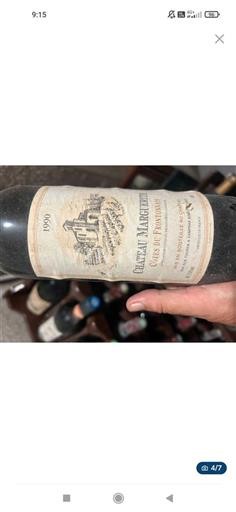 Bordeaux Unspecified Château Marquille 1990