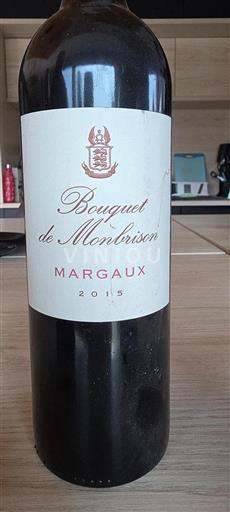 Bordeaux Margaux Château Montbrison Bouquet de Montbrison 2015