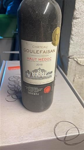 Bordeaux Haut-Médoc Château Goulefaisan 2018