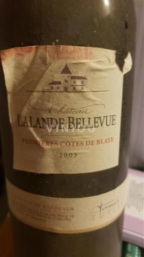 Bordeaux Unspecified Château Lalande Bellevue 2005