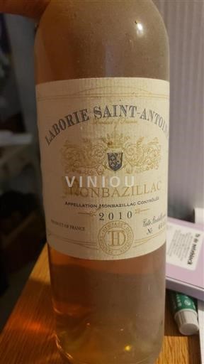 Sydväst Monbazillac Laborie Saint-Antoine 2010