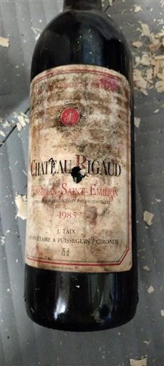 Bordeaux Puisseguin-saint-émilion Château Rigaud 1985