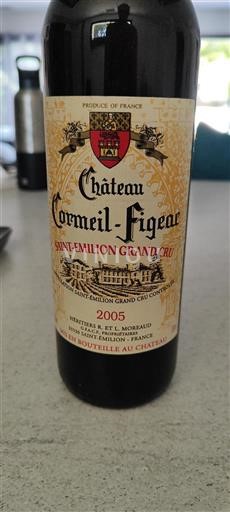 Bordeaux Saint-Émilion Grand Cru Grand Cru Château Cormeil-Figeac 2005