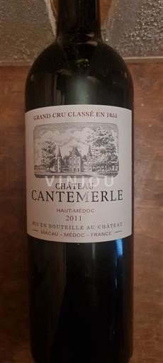 Bordeaux Haut-Médoc Grand Cru Château Cantemerle 2011
