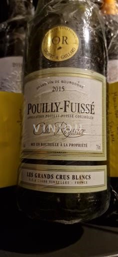 Bourgondië Pouilly-fuissé Les Grands Crus Blancs Clos Reyssier 2015