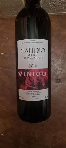 Tessin Miriam Hermann - Gaudio Gaudio Merlot del Malcantone 2016