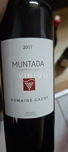 Languedoc in Roussillon Katalonske obale Domaine Gauby Muntada 2017