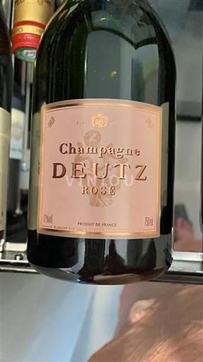 Champagne Champagner Deutz Brut Rosé Ohne Jahrgang
