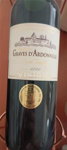 Bordeaux Blaye-Côtes-de-Bordeaux Graves Ardonneau Tradition 2020