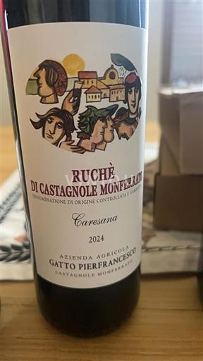 Piemonte Ruché di Castagnole Monferrato Gatto Pierfrancesco Caresana 2024