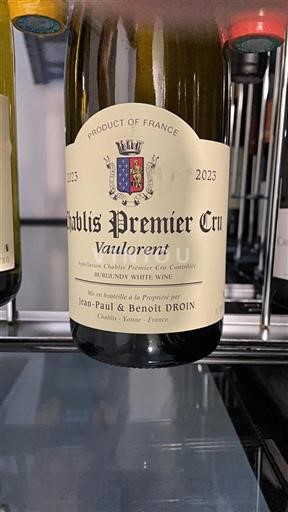 Bourgogne Chablis Premier Cru Jean-Paul & Benoît Droin Vaulorent 2023