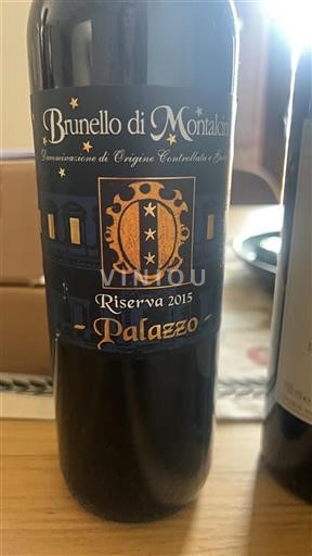 Toscane Brunello di Montalcino Palazzo 2015