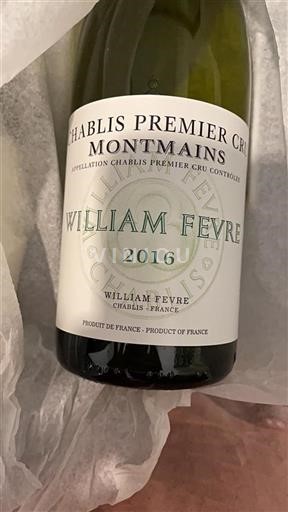 Borgogna Chablis Premier Cru William Fevre 2016